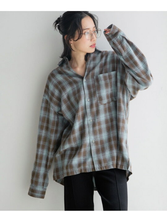 楽天市場】【UNISEX】オンブレキモウチェックシャツ LOWRYS FARM 