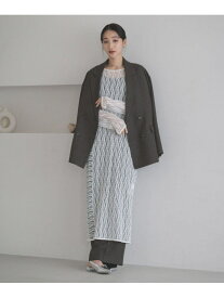 【SALE／50%OFF】【前後着用可能】2WAYレースワンピースLS LOWRYS FARM ローリーズファーム ワンピース・ドレス ワンピース ブラック ホワイト【RBA_E】[Rakuten Fashion]