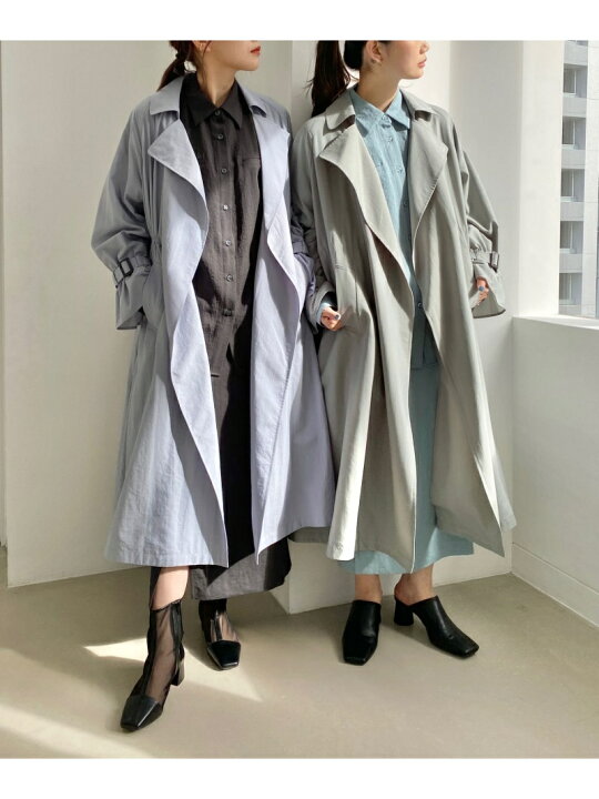 楽天市場】【SALE／20%OFF】(W)ドロストユルトレンチコート LOWRYS 