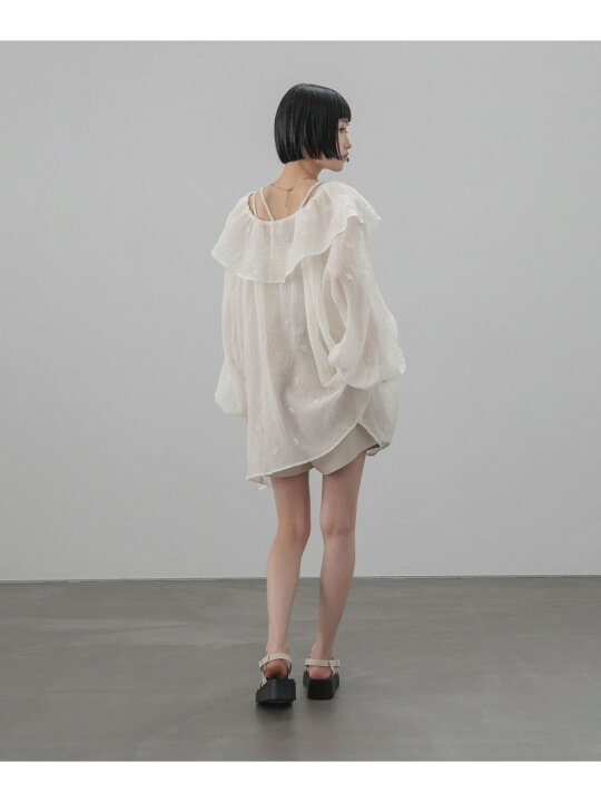 新品未使用品LOWRYSFARMシシュウミニワンピース ブラック LOWRYS FARM 