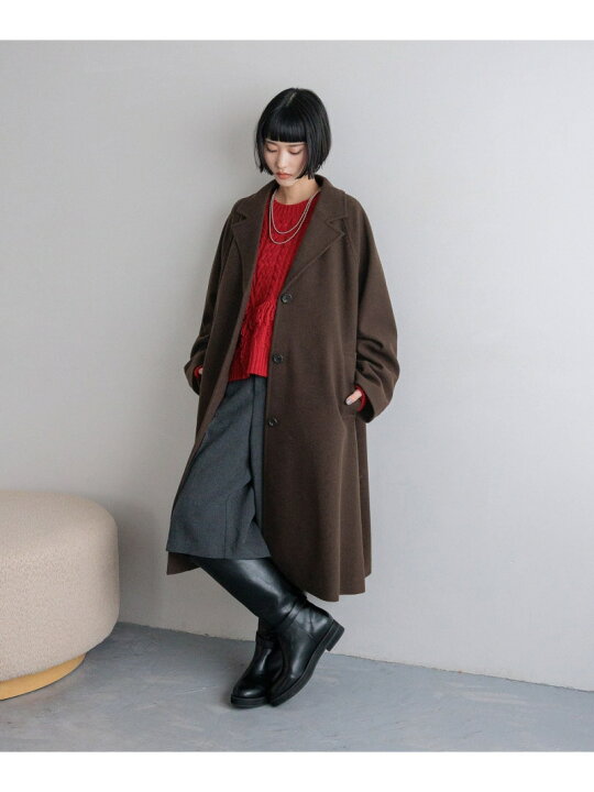 楽天市場】【SALE／40%OFF】ウールライクチェスターコート LOWRYS FARM 