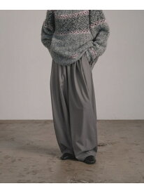 イージーワイドコクーンパンツ LOWRYS FARM ローリーズファーム パンツ その他のパンツ ベージュ ホワイト ブラック ブルー グレー グリーン パープル【送料無料】[Rakuten Fashion]