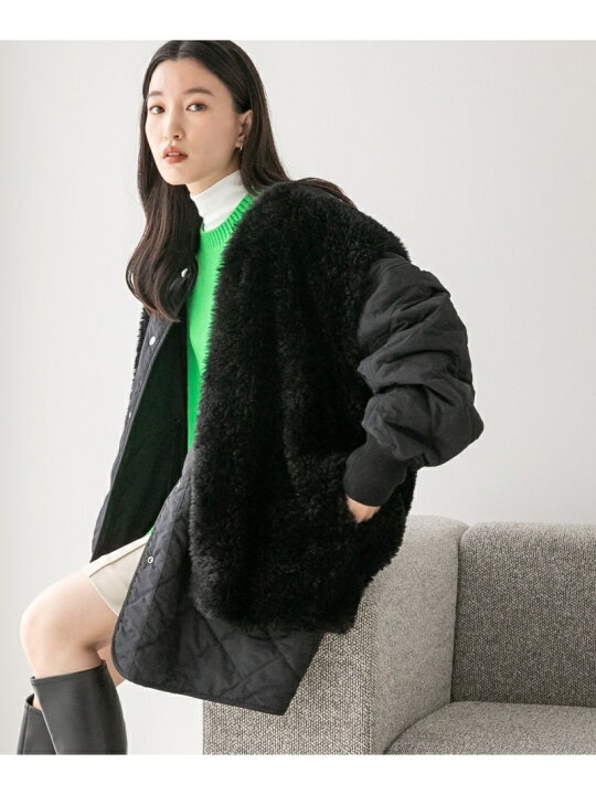 楽天市場】【SALE／60%OFF】ボアベスト&ブルゾン2P LOWRYS FARM 