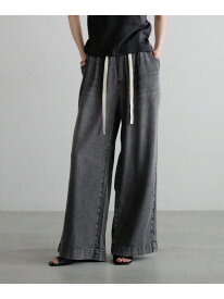 【SALE／30%OFF】【接触冷感・マシンウォッシャブル】ICEイージーバギーデニム LOWRYS FARM ローリーズファーム パンツ ジーンズ・デニムパンツ ブラック ホワイト ブラウン ブルー【RBA_E】【送料無料】[Rakuten Fashion]
