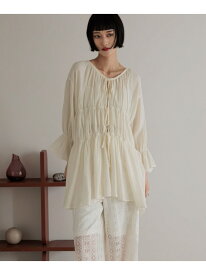 【SALE／40%OFF】ヨウリュウシャーリング6S LOWRYS FARM ローリーズファーム トップス シャツ・ブラウス オレンジ ブルー グレー ブラウン ホワイト【RBA_E】[Rakuten Fashion]