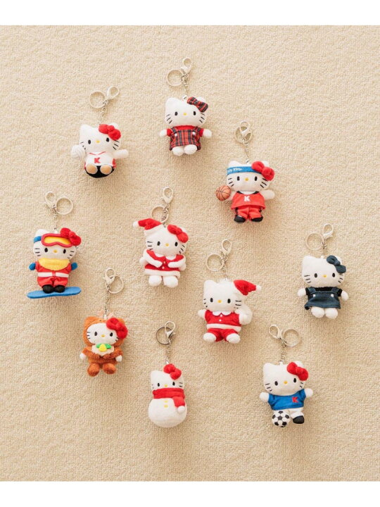 ローリーズファーム Me% トイキーホルダー 3点セット Me%【ハローキティ】トイキーホルダー3セット LOWRYS FARM　Me%　トイキーホルダー 3 点