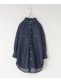 デニムシャツワンピース LOWRYS FARM ローリーズファーム ワンピース・ドレス ワンピース【送料無料】[Rakuten Fashion]