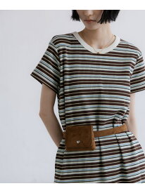 ポーチツキ2WAYベルト LOWRYS FARM ローリーズファーム バッグ ボディバッグ・ウエストポーチ ブラック ベージュ[Rakuten Fashion]