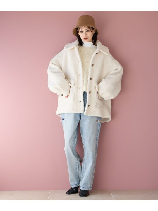 楽天市場】【SALE／36%OFF】2WAYエリボアブルゾン LOWRYS FARM 