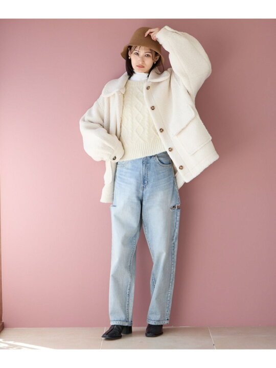 楽天市場】【SALE／36%OFF】2WAYエリボアブルゾン LOWRYS FARM 