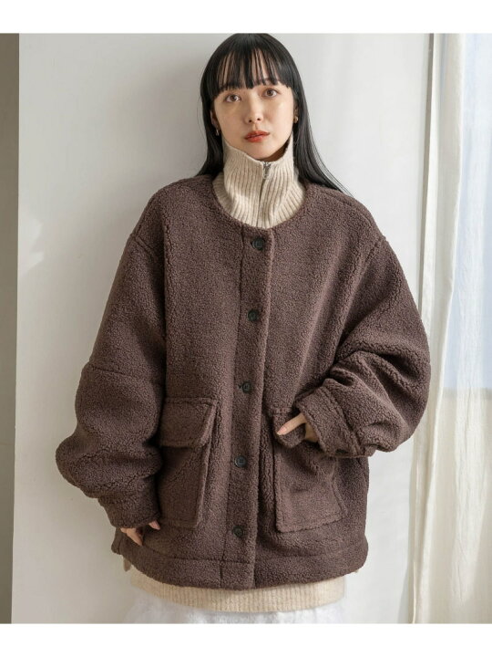 楽天市場】【SALE／36%OFF】2WAYエリボアブルゾン LOWRYS FARM 