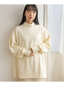 【SALE／65%OFF】(W)ハイネックウラケチュニックLS LOWRYS FARM ローリーズファーム トップス カットソー・Tシャツ グレー ホワイト【RBA_E】[Rakuten Fashion]