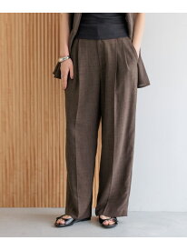 【SALE／10%OFF】バスケットワイドパンツ LOWRYS FARM ローリーズファーム パンツ その他のパンツ ブラウン グレー ブラック ベージュ【RBA_E】【送料無料】[Rakuten Fashion]