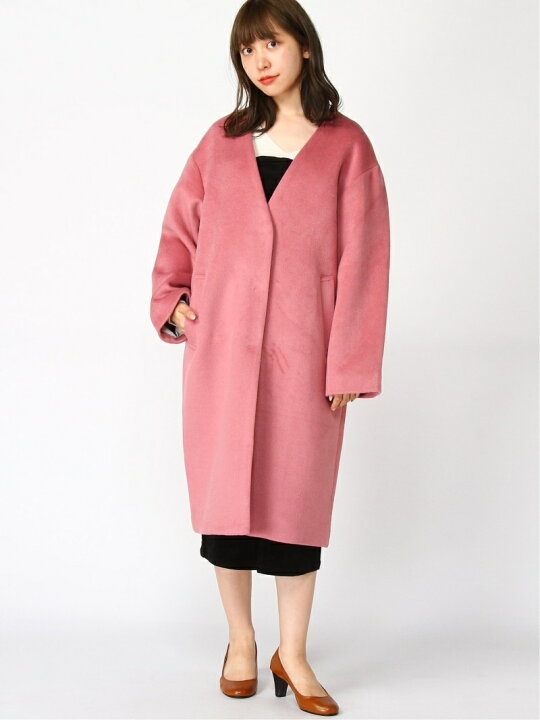 楽天市場】【SALE／60%OFF】メリノノーカラーコート LOWRYS FARM  