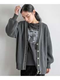 【SALE／20%OFF】7GハイショクVカーディガン LOWRYS FARM ローリーズファーム トップス ニット ブラウン ホワイト グレー グリーン【RBA_E】【送料無料】[Rakuten Fashion]