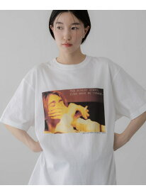 【SALE／55%OFF】【LFM(U)】KurtCobainフォトTEE LOWRYS FARM ローリーズファーム トップス カットソー・Tシャツ ホワイト ブラック【RBA_E】[Rakuten Fashion]