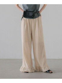 【SALE／30%OFF】スソフリルカットパンツ LOWRYS FARM ローリーズファーム パンツ その他のパンツ ブラック イエロー ホワイト【RBA_E】【送料無料】[Rakuten Fashion]