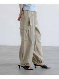 C/Nドロストカーゴパンツ LOWRYS FARM ローリーズファーム パンツ その他のパンツ ベージュ ブラック カーキグリーン【送料無料】[Rakuten Fashion]