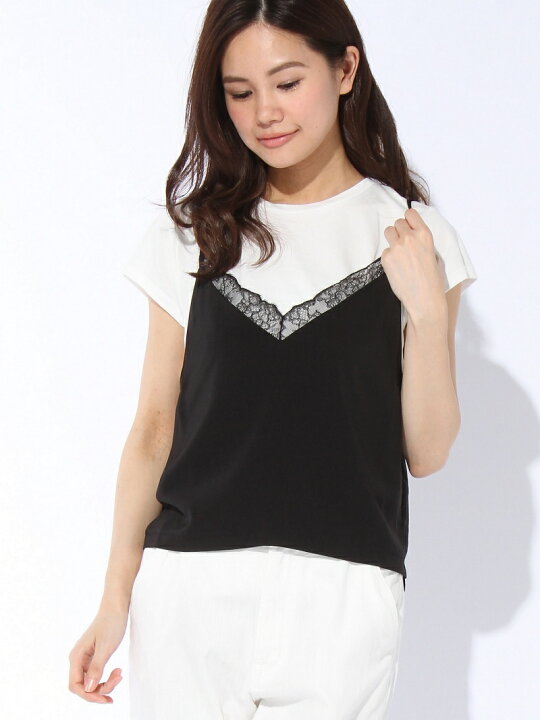 楽天市場】【SALE／36%OFF】サテンレースキャミ LOWRYS FARM 