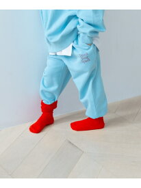 ウラケジョグパンツ LOWRYS FARM ローリーズファーム パンツ ジャージ・スウェットパンツ ネイビー レッド ブルー ブラック ピンク ホワイト グリーン グレー【先行予約】*[Rakuten Fashion]