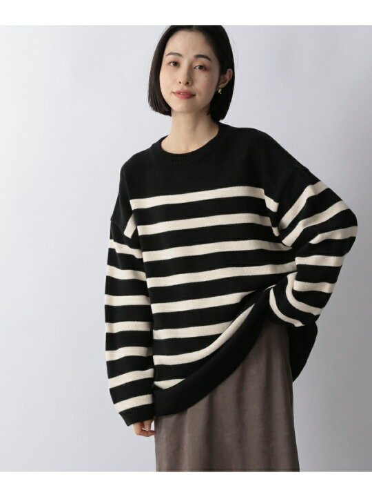 楽天市場】【SALE／62%OFF】(W)ボーダーチュニックニットLS LOWRYS 
