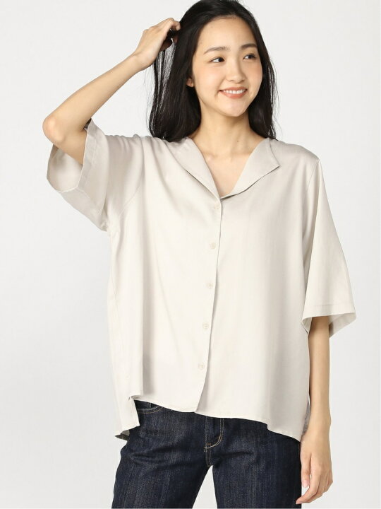 楽天市場】【SALE／27%OFF】テンセルノーカラーシャツ* LOWRYS FARM 