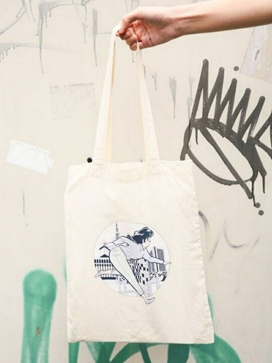 楽天市場 Rakuten Fashion Sale 33 Off イラストレータートートbag Lowrys Farm ローリーズファーム バッグ トートバッグ ホワイト Rba E Lowrys Farm ローリーズファーム
