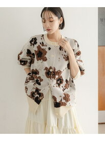 【SALE／52%OFF】ニュアンスカウガラカーディガンLS LOWRYS FARM ローリーズファーム トップス カーディガン ベージュ ブラウン グレー【RBA_E】[Rakuten Fashion]