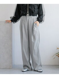 【SALE／68%OFF】TRダブルウエストワイドパンツ LOWRYS FARM ローリーズファーム パンツ その他のパンツ ネイビー ホワイト グレー ブラック【RBA_E】[Rakuten Fashion]