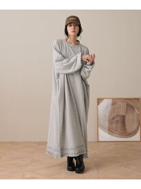 モンスターフリルワンピース LOWRYS FARM ローリーズファーム ワンピース・ドレス ワンピース グレー ブラック ブルー【送料無料】[Rakuten Fashion]