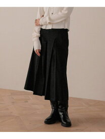 【SALE／50%OFF】タックプリーツハーフパンツ LOWRYS FARM ローリーズファーム パンツ その他のパンツ ブラック ベージュ【RBA_E】[Rakuten Fashion]