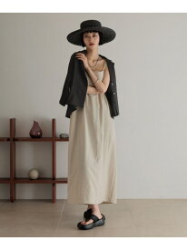 【SALE／50%OFF】ティアードポコキャミワンピース LOWRYS FARM ローリーズファーム ワンピース・ドレス ワンピース ブラック ベージュ ホワイト ブルー【RBA_E】[Rakuten Fashion]