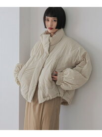 モンスターショートコート LOWRYS FARM ローリーズファーム ジャケット・アウター ナイロンジャケット ブラウン ブラック ホワイト【送料無料】[Rakuten Fashion]