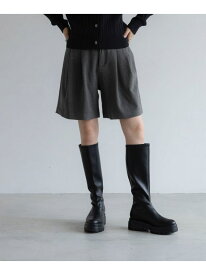TRショートパンツ LOWRYS FARM ローリーズファーム パンツ その他のパンツ ブラック グレー ブラウン【先行予約】*【送料無料】[Rakuten Fashion]