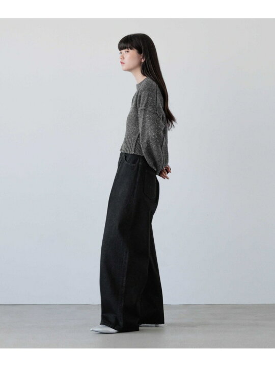 楽天市場】【SALE／30%OFF】【yuw】タックデニムパンツ yuw ローリーズ 
