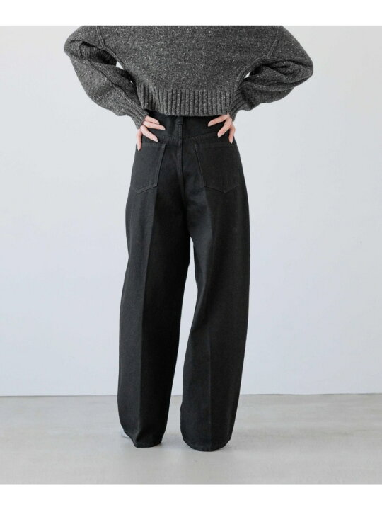 楽天市場】【SALE／30%OFF】【yuw】タックデニムパンツ yuw ローリーズ 