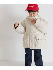 【SALE／20%OFF】エアサーマルフードブルゾン LOWRYS FARM ローリーズファーム ジャケット・アウター ブルゾン・ジャンパー ブラウン ホワイト ブラック【RBA_E】【送料無料】[Rakuten Fashion]