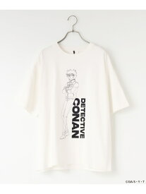 【SALE／30%OFF】【名探偵コナン】プリントTシャツ LOWRYS FARM ローリーズファーム トップス カットソー・Tシャツ【RBA_E】[Rakuten Fashion]