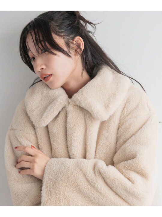 楽天市場】ショートファーブルゾン LOWRYS FARM ローリーズファーム 