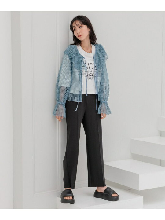 楽天市場】【SALE／73%OFF】メッシュリボンブラウスLS LOWRYS FARM 