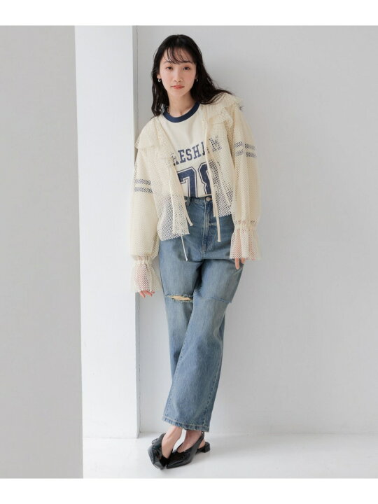 楽天市場】【SALE／73%OFF】メッシュリボンブラウスLS LOWRYS FARM 