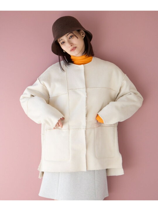 楽天市場】【SALE／50%OFF】リバーシブルパッチワークブルゾン LOWRYS 
