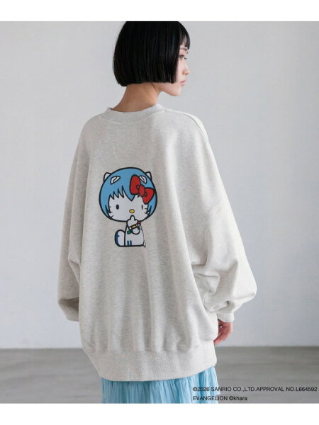 【SALE／40%OFF】【EVA x HELLO KITTY】スウェットプルオーバー LOWRYS FARM ローリーズファーム トップス スウェット・トレーナー【RBA_E】【送料無料】[Rakuten Fashion]