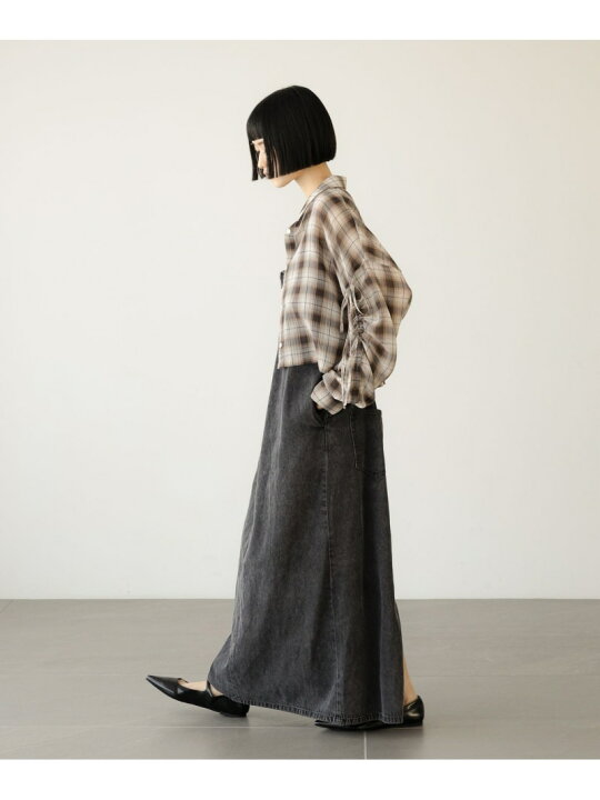 楽天市場】【SALE／52%OFF】シアーチェックシャツショート LOWRYS FARM 