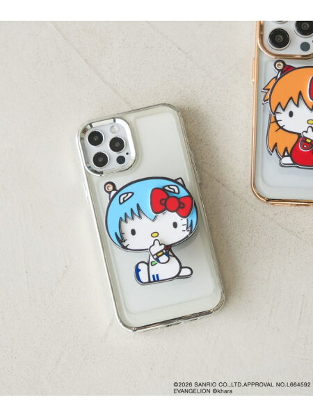 【EVA x HELLO KITTY】ミラーモバイルグリップ LOWRYS FARM ローリーズファーム スマホグッズ・オーディオ機器 その他のスマホグッズ・オーディオ機器[Rakuten Fashion]