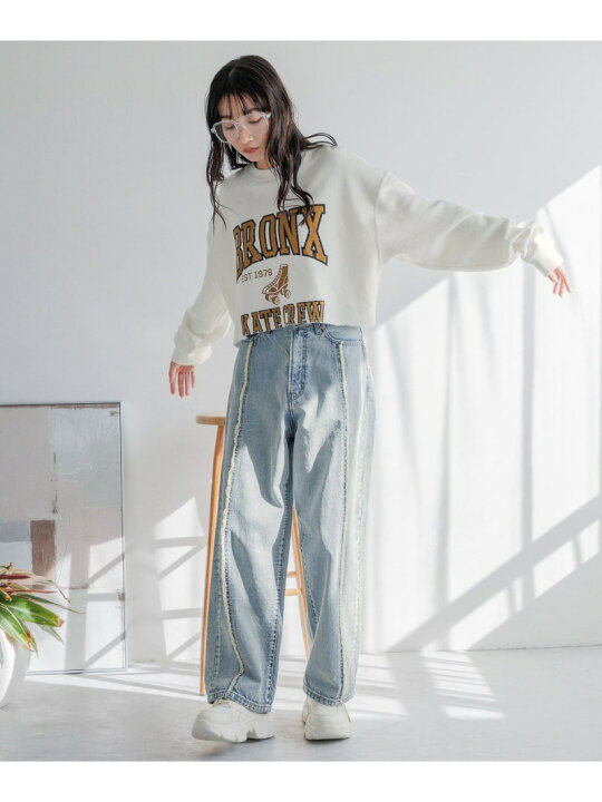 楽天市場】【SALE／40%OFF】CONE/ワイドストレートパンツ LOWRYS FARM 