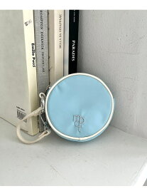 【SALE／50%OFF】ハイショクサークルポーチ Me% ローリーズファーム 財布・ポーチ・ケース ポーチ ブラック ホワイト ブルー【RBA_E】[Rakuten Fashion]