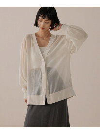 【SALE／30%OFF】シアーシャツカーディガンLS LOWRYS FARM ローリーズファーム トップス シャツ・ブラウス ブラック ブラウン ホワイト【RBA_E】【送料無料】[Rakuten Fashion]