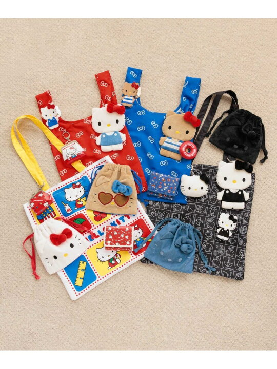 楽天市場】【HELLO KITTY】ポーチ付きエコバッグ LOWRYS FARM 