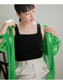 ソウバリスクエアタンクトップ LOWRYS FARM ローリーズファーム トップス その他のトップス ブラウン シルバー ホワイト レッド ブラック[Rakuten Fashion]